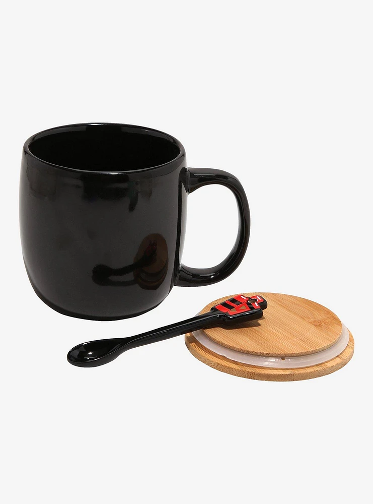 Studio Ghibli® Spirited Away No-Face Lidded Mug With Spoon