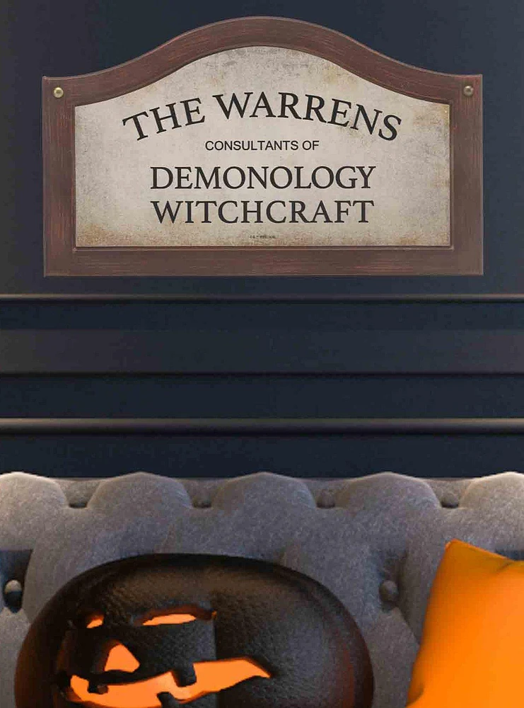 The Conjuring The Warrens Consultants Wood Wall Decor