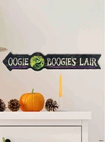 Disney Nightmare Before Christmas Oogie Boogie's Lair Arrow Wood Wall Decor