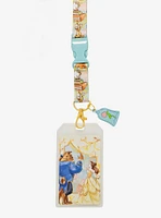 Disney Beauty and the Beast Belle and Beast Dancing Lanyard — BoxLunch Exclusive