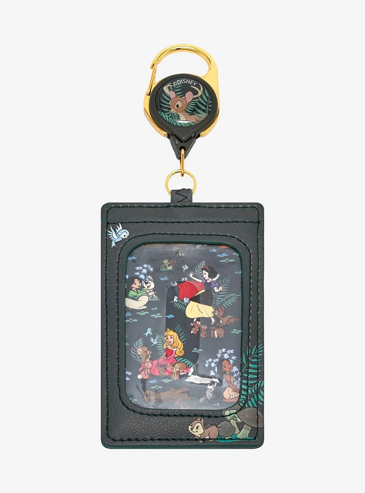 Disney Princesses and Animals Allover Print Retractable Lanyard -  BoxLunch Exclusive