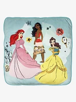 Disney Princess Be Bold Silk Touch Throw With Cloud Pillow