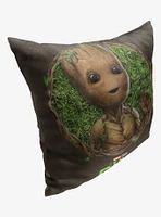 Marvel I Am Groot Frame Printed Throw Pillow