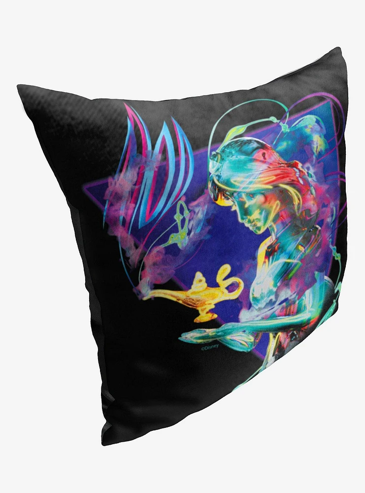 Disney100 Aladdin Magic Lamp Printed Throw Pillow