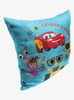 Disney100 Magical Celebration Pixar Group Printed Throw Pillow