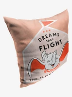 Disney100 Dumbo Take Flight Printed Throw Pillow