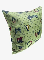 Monopoly Play The Game Printed Throw Pillow