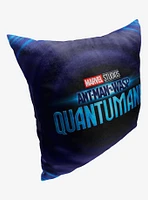 Marvel Ant Man Quantumania Vortex Title Printed Throw Pillow