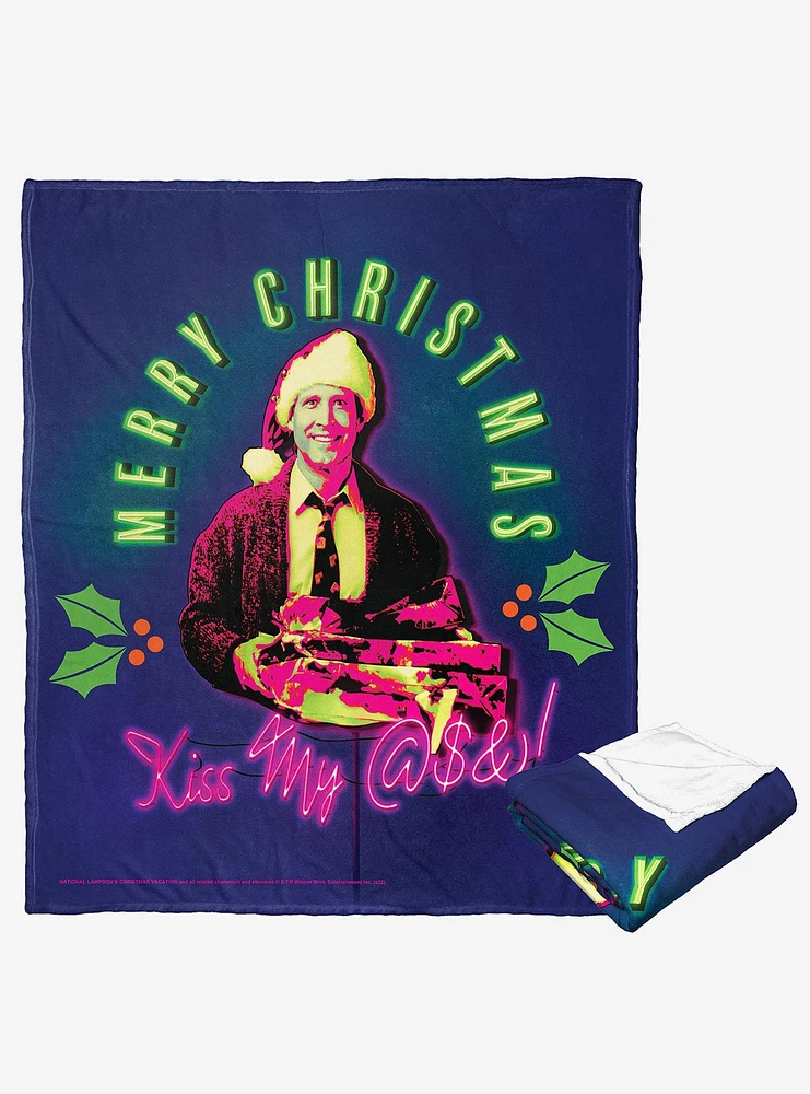 National Lampoon's Christmas Vacation Bitter Christmas Silk Touch Throw Blanket