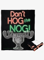 National Lampoon's Christmas Vacation Don't Hog The Nog Silk Touch Throw Blanket