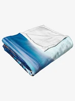 The Polar Express To The North Pole Silk Touch Throw Blanket