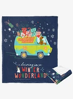 Scooby-Doo! Driving In A Winter Wonderland Silk Touch Throw Blanket