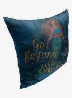 Disney The Little Mermaid Beyond The Surface Printed Throw Pillow