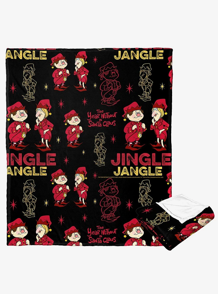 The Year Without A Santa Claus Jingle And Jangle Silk Touch Throw