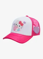 Sanrio Hello Kitty Emo Kyun Trucker Cap — BoxLunch Exclusive