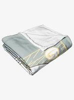 Star Wars The Mandalorian Art Deco Silk Touch Throw