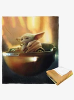 Star Wars The Mandalorian Levitating Silk Touch Throw