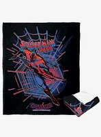 Marvel Spider-Man Across The Spiderverse Spider-Man 2099 Silk Touch Throw Blanket