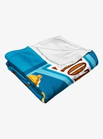 The Polar Express Hot Hot Hot! Silk Touch Throw Blanket