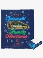 National Lampoon's Christmas Vacation Griswold Family Vacation Neon Silk Touch Throw Blanket