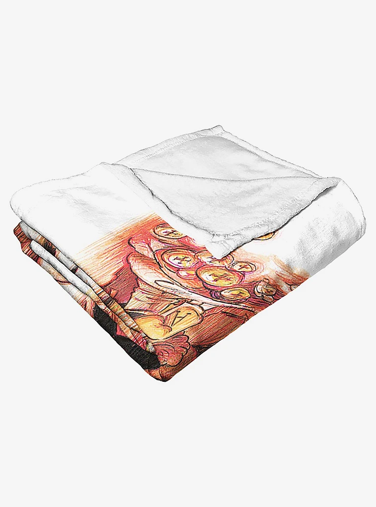 WB 100 The Goonies Illustration Silk Touch Throw