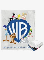 WB 100 Looney Tunes Anniversary Silk Touch Throw