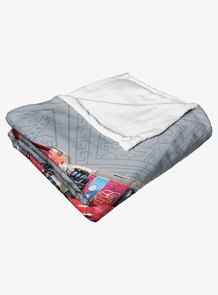 Transformers: Rise Of The Beasts Optimus Prime Silk Touch Throw