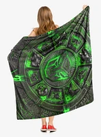 Transformers: Rise Of The Beasts Ancient Autobot Silk Touch Throw