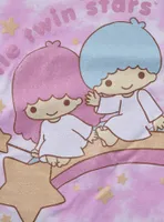 Little Twin Stars Glitter Tie-Dye Boyfriend Fit Girls T-Shirt