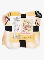 Disney Winnie The Pooh Oh Bother 46X60 Silk Touch Throw