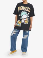 Pochacco Baller Glitter Girls Oversized T-Shirt