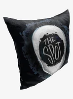 Marvel Spider-Man Across The Spiderverse The Spot Printed Throw Pillow