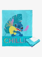 Disney Lilo And Stitch Stripey Stitch Silk Touch Throw Blanket