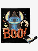 Disney Lilo And Stitch Witch Stitch Boo Silk Touch Throw Blanket