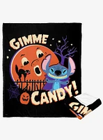 Disney Lilo And Stitch Gimme Candy Silk Touch Throw Blanket