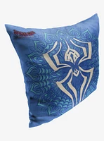 Marvel Spider-Man Across The Spiderverse India Emblem Printed Throw Pillow