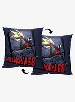 Marvel Spider-Man Across The Spiderverse Thwip Printed Throw Pillow