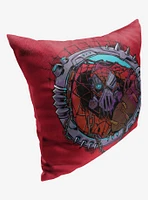 Marvel Spider-Man Across The Spiderverse Cyborg Printed Throw Pillow