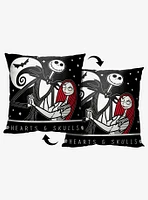 Disney The Nightmare Before Christmas Scream Team Printed Throw Pillow