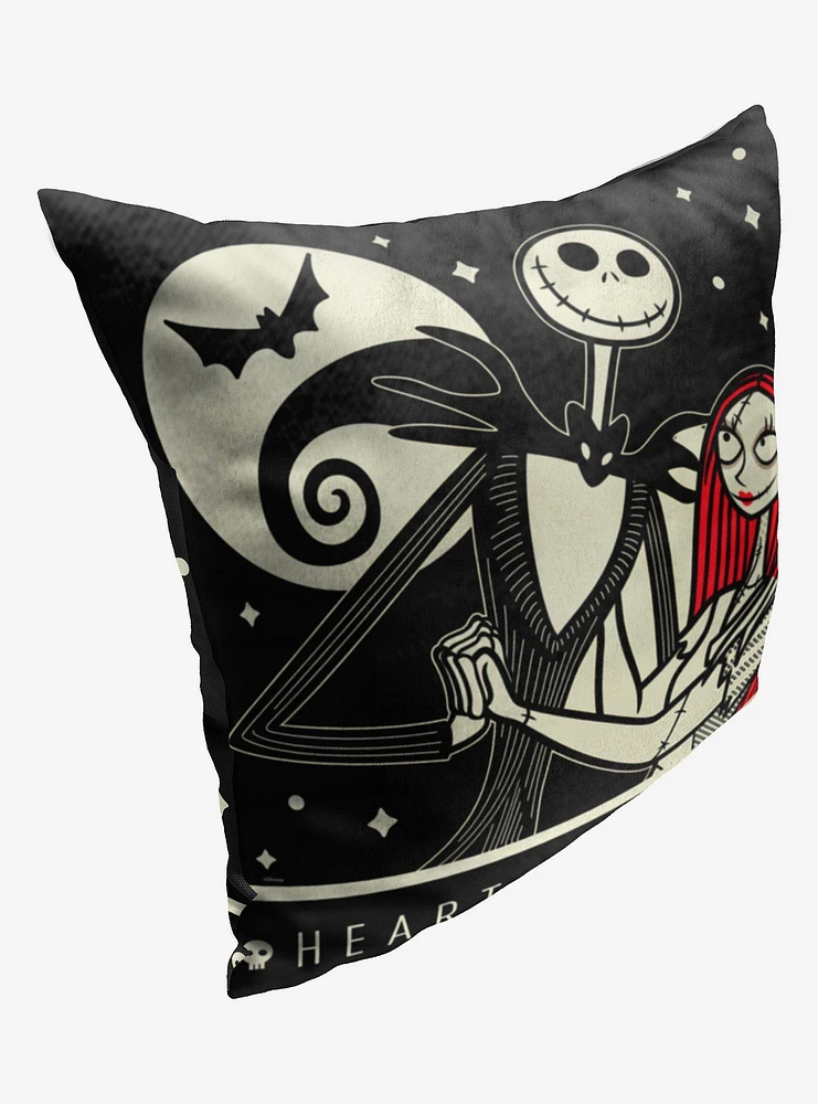 Disney The Nightmare Before Christmas Scream Team Printed Throw Pillow