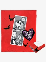 Disney The Nightmare Before Christmas Love Photos Silk Touch Throw