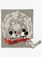 Disney Mickey Mouse Spell Of Love Silk Touch Throw