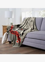 Disney Mickey Mouse Spell Of Love Silk Touch Throw