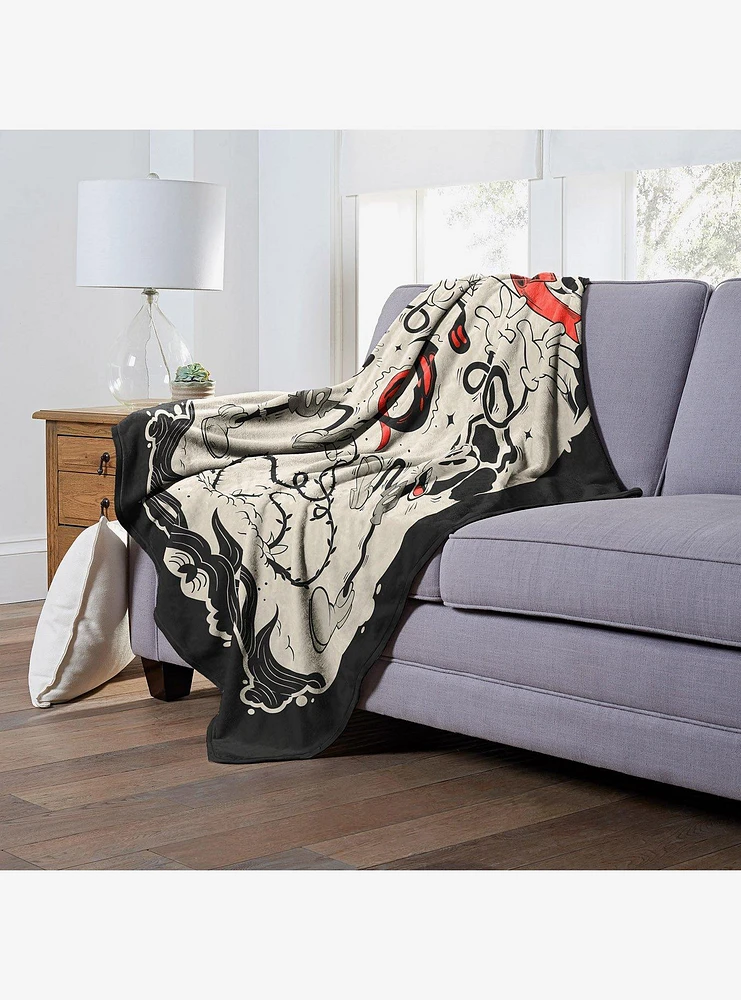 Disney Mickey Mouse Come Alive Silk Touch Throw Blanket