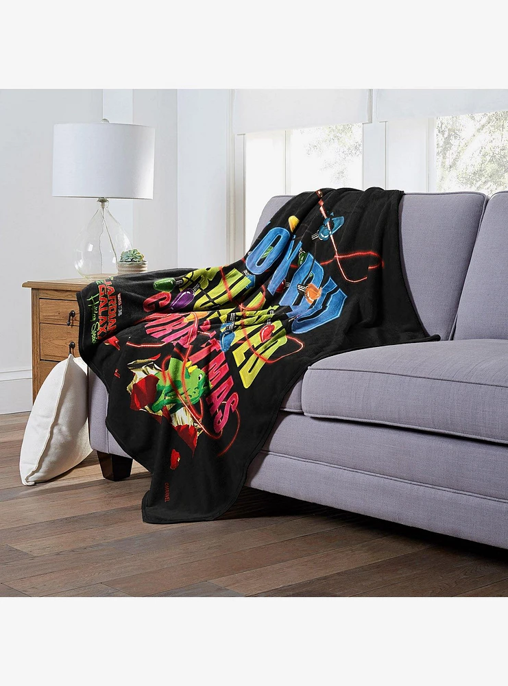 Marvel Guardians Of The Galaxy Holiday Special Yondu Ruined Christmas Silk Touch Throw Blanket