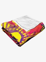 Marvel Ms Marvel Poster Silk Touch Throw Blanket