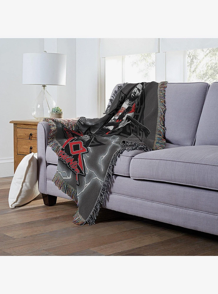 Marvel Thor Stormbreaker Woven Tapestry Throw Blanket