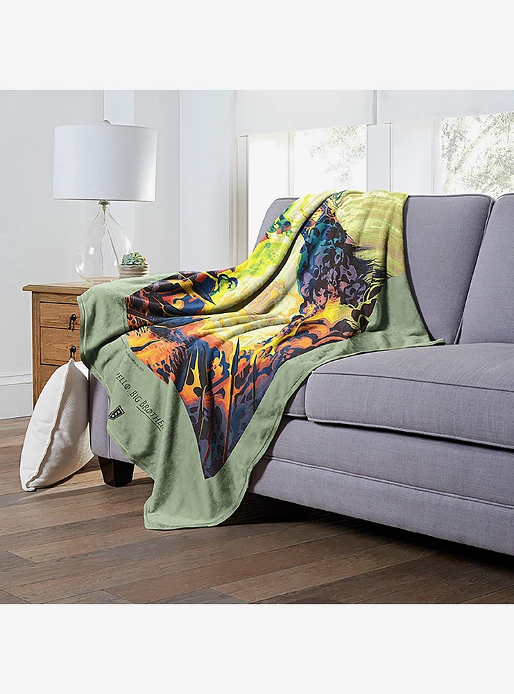 Game Of Thrones Hello Big Brother Silk Touch Throw Blanket