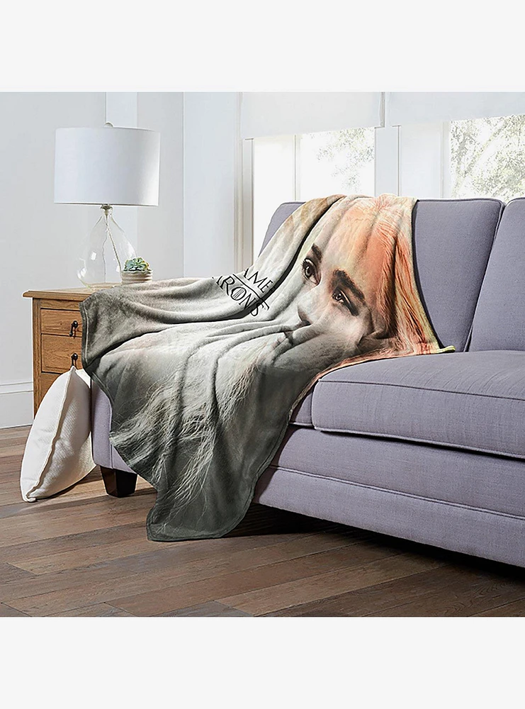 Game Of Thrones Daenerys Season Two Silk Touch Throw Blanket