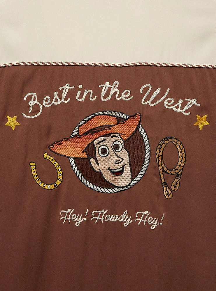 Disney Pixar Toy Story Sheriff Woody Western Button-Up - BoxLunch Exclusive